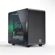 Raspberry Pi 5 Case Aluminum Mini Tower Case with Cooling Fan and Color