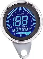 SOLUSTRE Retro LCD Motorcycle Tachometer Odometer Electric Motorbike Instrument Odometer Code Table Meter