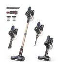 NADALY Cordless Vacuum Cleaner, Powerful Stick Vacuum with 45min Runtime, Ant...