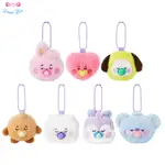 夢幻拉拉♥【預購】BTS 防彈少年團 BT21 NEW BORN系列 TATA 睡覺奶嘴寶寶毛絨吊飾 鑰匙圈F00013