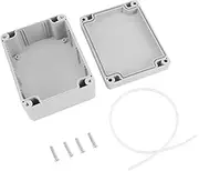 Joyzan Junction Box, Waterproof IP65 Junction Boxes ABS Plastic Dustproof Electrical Case with Reserved Holes Mounting Screws Durable Resistant Outdoor Universal Electronic Project Enclosure Power DIY