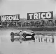 British racing driver Peter Gethin at Silverstone UK 1965 1970s OLD PHOTO