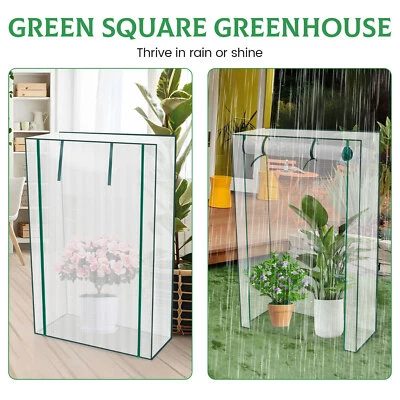 Mini Greenhouse Transparent PVC Portable Greenhouse Innovative Practical AU*