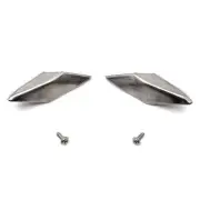 BRAND NEW REAR UPPER BUMPER TRIM METAL END CAPS for VL