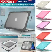 For MacBook Air Pro 13 13.6" 14" 16" Shockproof Hard Stand Case Cover Flip Shell