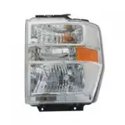 Headlight Assembly for Ford Econoline Van 2008-2014, Left (Driver) Side, Halogen (for: Ford)