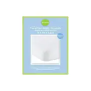 Playette 70x100cm White Travel Cot Water Resistant Baby/Toddler Bed Sheep Pad