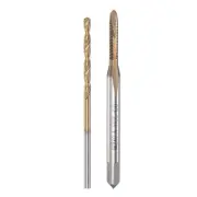 M2 x 0.4 Spiral Point Tap 1.5mm Drill Bit Set Cobalt High Speed Steel (HSS-CO)