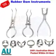 Rubber Dam Instruments Clamps Forceps Ainsworth Brewer Stoke Endodontic Tools CE