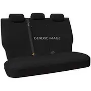 Hulk 4X4 Hd Canvas Seat Covers to suit Mits Triton Mq-Mr To 2023 Rear Blk - HU6151B