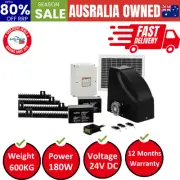 Solar Powered 4M Sliding Gate Opener Kit