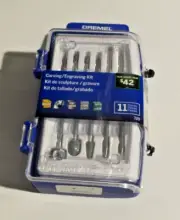 DREMEL 729-01 Rotary Tool Accessory Kit 11 Pieces Carving/Engraving Kit NEW!