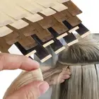 CLEARANCE Tape In Remy Skin Weft 100% Remi Human Hair Extensions THICK Full Head