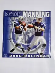 2006 Peyton Manning color photos wall calendar new & sealed SUPER BOWL SEASON