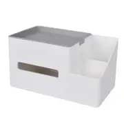 Tissue Box Multifunction Tissue Boxes Desktop Draw Paper Case Storage Container