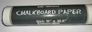 BLACKBOARD ADHESIVE WALL MOUNTED CHALKBOARD PAPER 15” X 35.5”