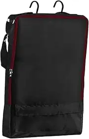 Amagogo Horse Bridle Bag Halter Bag with 3 Prong Tack Rack,Horse Tack Carry Bag,Horse Harness Bag with Hooks for Horse Gear Storage