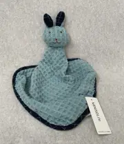 Miniso Life Bunny Rabbit Lovey Security Blanket Plush Stuffed Animal 15"x7.9"