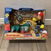 Fisher-Price Disney's Handy Manny's Motorcycle Fix - It Right Set NEW