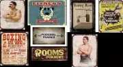 ho scale gym building decals