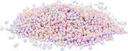 OHPHCALL 1 Pack Foam Ball Cake Decorations Boards Decorating Small Balls Party White Gold Cake Decor Gold Bulk Supplies Transparent Beads Craft Foam Kit Loot Tape Bubble Clasp Colorful