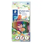 STAEDTLER WOPEX-NORIS 187C-12環保科技色鉛筆/ 12色 ESLITE誠品