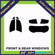 For Renault Clio 5-door Hatchback 19+ Carbon Pre Cut Window Tint Full 2-ply HP+