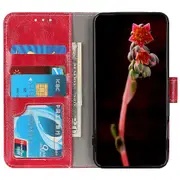 Phone Case for Nokia C22,Retro Crazy Horse Texture PU Leather Stand Wallet Shockproof Cover