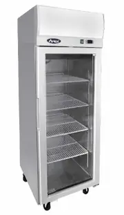 Atosa TOP MOUNTED SINGLE DOOR GLASS FRIDGE YCF9401
