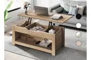 ALFORDSON Coffee Table Lift Up Top Laptop Desk Hidden Storage Shelf