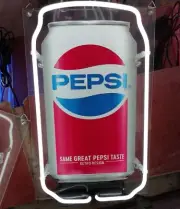 New Pepsi Can Drink Acrylic 14" Neon Light Sign Lamp Glass Beer Pub Wall Decor
