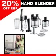 Braun 7 Hand Blender MQ7087X 1.5L Food Processor Shaker Mixer Choping Machine