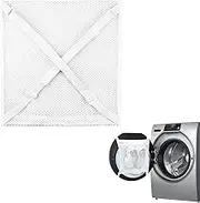 Sneaker Dryer and Washing Machine Bag, Dryer for Shoes, Clothes and Laundry - Elastic Strap Adjuster, Fits Most Dryers and Doors, Robust and Durable (40 x 40 cm)