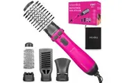 Monika 4 in 1 1200W Hair Styler Auto Curler Hot Air Brush w/ Ionic Care Tech Straightening Curling Blow Drying