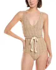 Lisa Marie Fernandez Drawstring Maillot One-Piece