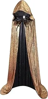 OurLore Unisex Full Length Hooded Cape Halloween Christmas Adult Cloak