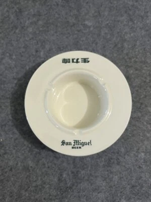 Ceramic San Miguel Beer AshTray Tosyo