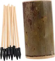 Anneome Traditional Bamboo Tube Tossing Game Kit for Outdoor Fun Set of 1 Family Boys and Girls Activity