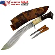 10 inches Genuine Gurkha kukri- Dao - knives -Handmade Full Tang - Ready to use-