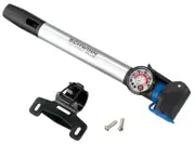 Schwinn Air Sport Bike Frame Pump with Gauge Fits Schrader and Presta Valve Type