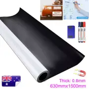 Magnetic Dry Erase Whiteboard Blank Sheet Roll Auto Magnet White Material Board