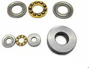 HMCAUCVEJ 2pcs F2-6M F2.5-6M F3-8M F5-10M F6-12M F7-15M F8-16M F10-18M F12-21M F12-23M Mini 3-in-1 Plane Axial Ball Bearing Thrust Bearing(F9-17m 9x17x5)