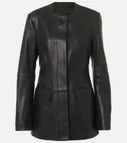 [Toteme] Toteme Leather jacket AU 14 black