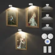 3-Pack Wireless Picture Light Battery Operated Painting Light