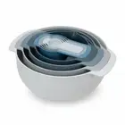 9pc Joseph Joseph Nest 9 Plus Compact Food Preperation Bowl/Sieve/Colander Sky