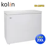 KOLIN歌林 200公升臥式冷凍冷藏兩用冰櫃KR-120F02 含拆箱定位+舊機回收