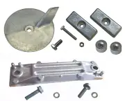 Honda 40-50 HP Zinc Anode Kit Replaces 8m6008008, 06411-ZV5-000,41107-ZV5-000