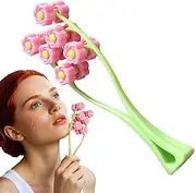 Facial Roller Massager - Y-Shaped Relaxation Tool | Portable 3D Flower Roller, Manual Relaxation Device, Increase Firmness