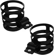 1 Pair Bicycle Cup Holder Cycling Bottle Rack Mountain Bike Bottle Cage Bike Bottle Case Mount Motorcycle Bottle Cage Bottle Bike Holder Bicycle Bottle Cage Mount Metal Black