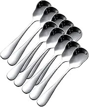 Tablespoons 10pcs Stainless Steel Dessert Spoon Yogurt Spoon Ice Cream Spoon Small Spoon Coffee Spoon Stirring Serving Spoon